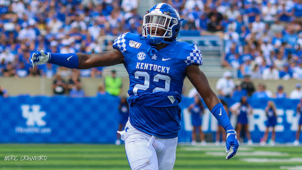 Kentucky linebacker Chris Oats